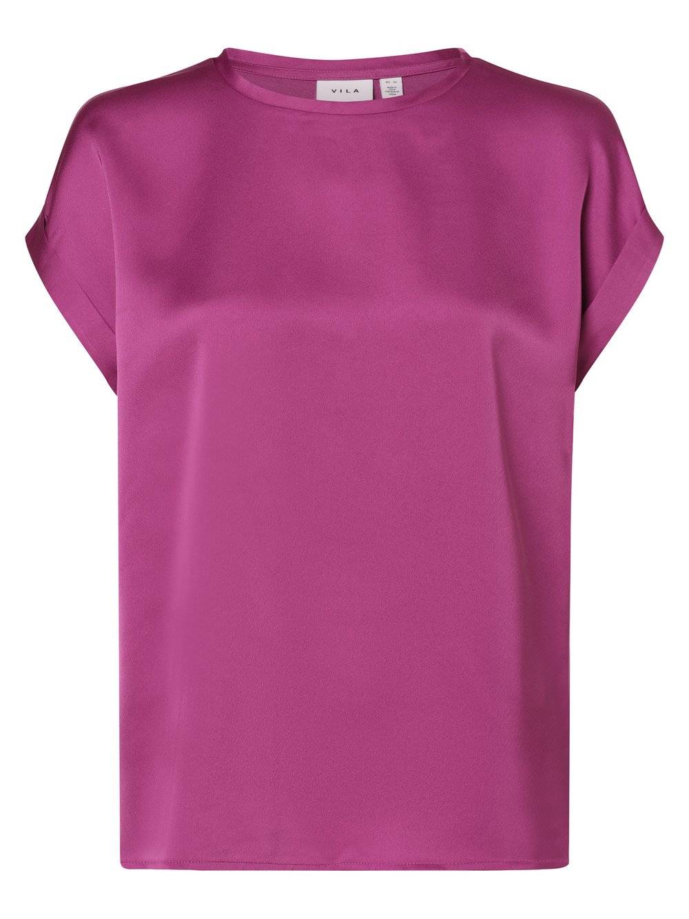 Vila Blusenshirt Damen himbeer, 36