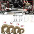 T2 T25 T28 T3 GT28 GT30 GT35 T4 T6 Titanio Turbo Coperta Scudo termico Barriera Caricatore Copertura 5m Nastro avvolgente intestazione termica di scarico