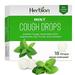 Herbion Naturals Cough Drops with Natural Mint Flavor 18 Ct - Oral Anesthetic Relieves Cough Soothes Sore Throat and Dry Mouth - for Adults Children 6 Years and Above. Transparent