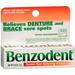 Benzodent Dental Pain Relieving Cream 0.25 oz (Pack of 6)