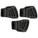 3 Pcs Foot Pads Small Stand Drum Rack Feet Percussion Parts Replacement Rubber Kit