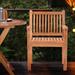 Teak Wood Elzas Outdoor Patio Arm Chair