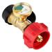 Propane Tank Gauge Level Indicator Leak Detector Gas Pressure Meter Universal for Gas Grill Lantern Heater