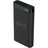 Certified Refurbished Cygnett ChargeUp Swift 10000 mAh Wireless Powerbank and Charging Dock - Black