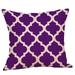 YUEHAO Pillow Case Mustard Pillow Case Purple Geometric Fall Autumn Cushion Cover Decorative Geometric Linen Pillowcase B