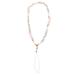 Phone Accessories Gravel Mobile Charm Beaded Strap Lanyard Trendy Case Pearl Cell