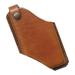 PETSOLA PU Leather Cell Phone Holster for Belt Mens Phone Case Belt Cell Phone Holder Faux Leather Phone Pouch Phone Sheath Brown 17cmx10cm