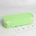 BYCZX Pencil Case with Zipper Color Pencil Box Pencil Holder Pouch Pencil Bags for School School Supplies Pencil Case Oxford Cloth Pencil Case Large Capacity Student Pencil Case Green