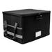 Fireproof Document Box with Built-In Organizer - Secure Fireproof Lock Box for Hanging Letter/ Folders Office