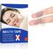 Sleep Strips X-Shape Clear Poly Mouth Tape for Sleeping 120 Pack Hypoallergenic Snore Strips to Keep Mouth Closed While Sleeping On-The-go Anti Snoring Strips for Men and Women