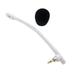HGYCPP White Microphone Head as Standby Parts for -Logitech Astro A40 Gaming Headset