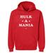 Men's 500 Level Red Hulk Hogan Hulk-A-Mania Pullover Hoodie