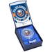 New York Islanders Crystal Puck - Filled with Home Ice from the 2023-24 Season