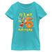 Girl's Youth Mad Engine Turquoise Dr. Seuss 6th Birthday Graphic T-Shirt