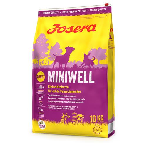 Sparpaket: 2x10kg Josera Miniwell Hundefutter trocken