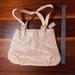 Coach Bags | Coach Seashell Cream/Pink Leather Tote | Color: Cream | Size: Os