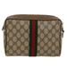 Gucci Bags | Gucci Gg Canvas Web Sherry Line Clutch Bag Beige Red Green 89 01 012 Auth Yk8427 | Color: Brown/Cream | Size: W8.3 X H5.9 X D2.4inch(Approx)
