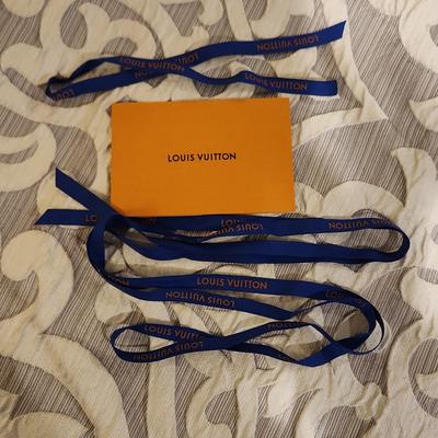 Louis Vuitton Accessories | Louis Vuitton Receipt Envelope And Ribbon | Color: Blue/Orange | Size: Os