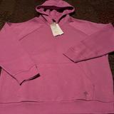 Adidas Tops | Adidas Three Stripes All Szn Fleece Lined Hoodie | Color: Purple | Size: M
