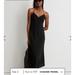 Madewell Dresses | Layton Midi Slip Dress | Color: Black | Size: 8