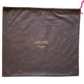 Kate Spade Bags | Kate Spade New York Large Drawstring Dust Bag Brown Size 17.5 " X 19.5 " | Color: Brown/Red | Size: 19.5 Inches X 17.5 Inches