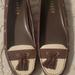 Ralph Lauren Shoes | Lauren Ralph Lauren Gael Two Tone Suede Loafers New Sz 8 * See Sizing Info* | Color: Brown/Cream | Size: 9