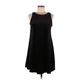 Old Navy Casual Dress - Slip dress: Black Solid Dresses - Women's Size Medium