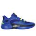 Skechers Men's SKX RESAGRIP Basketball Sneaker | Size 8.0 | Blue/Black | Textile/Synthetic | Hyper Burst