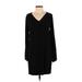 Old Navy Casual Dress - Sweater Dress: Black Dresses - Women's Size Small