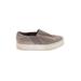 Vince. Sneakers: Gray Solid Shoes - Women's Size 8 1/2 - Round Toe