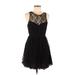 Forever 21 Cocktail Dress - Party: Black Dresses - Women's Size Medium