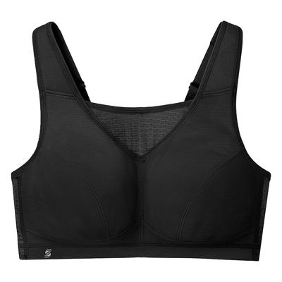 GLAMORISE - Elite Sport-Bustier mit bestem Halt - Schwarz Unterwäsche 1 ct Damen (58.89 € / 1 ct) Image