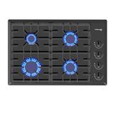 Gaslandchef 30" 4 Burner Cooktop in Black | 4.5 H x 20.1 W x 30 D in | Wayfair PRO GH2304ES