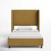 Joss & Main Tilly Bed Upholstered/Metal/Cotton in Orange | Full | Wayfair CC3B839AB58F487AA78F9807243C7911