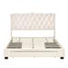 House of Hampton® Tintah Storage Bed Upholstered/Velvet in Brown | 46 H x 66.1 W x 83 D in | Wayfair EF3E89E6F7D04306BD2529DF4FDE06A1