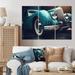 Latitude Run® Vintage Oldtimer Classic Car Elegance VII - Classic Cars Canvas Wall Art Set Metal in Black/Blue/Green | 40 H x 60 W x 1 D in | Wayfair