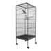 Tucker Murphy Pet™ Ehitan 57.48 Bird Cage Steel in Black/Gray | 57.48 H x 21.25 W x 21.25 D in | Wayfair 1114FA849EAE424C92F7CDD77085BEDC