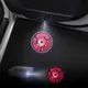 Lumières de bienvenue de porte de voiture Anime Evil Eye budgétaire laser détection sans fil de