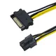 Sata 15-poliger Stecker auf atx 6-poliger PCI-Express-PCI-E-Grafikkarten-Netzteil kabel Kabel kabel