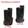 10 8 V 12V 1500mAh Batterie für Bosch elektrische Bohrmaschine Batterie Akku elektrische Schrauben