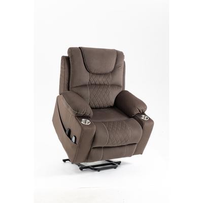 Power Lift Recliner, Multi-Function Massage, Heating, Cup Holders