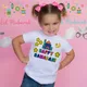 Happy Ramadan Mubarak Print Children's Clothes Boy Girl T-shirt Eid Ramadan Kids T Shirt Short