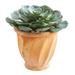 Nearly Natural 13-inch Giant Echeveria Succulent Artificial Plant in Terra Cotta Planter