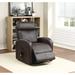 PU Leather Power Lift Recliner with Wired Controller, Contemporary Style, 28"L X 37"D X 40"H, Easy Assembly