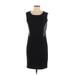 Grace Elements Casual Dress - Party Scoop Neck Sleeveless: Black Print Dresses - Women's Size 4