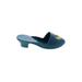 Disney Dress Shoes: Teal Solid Shoes - Kids Girl's Size 4