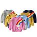 Esaierr 2-8Y Toddler Boys Knit Sweater Christmas Sweater for Knit Boys Girls Pullover Sweaters Winter Warm Cartoon Sweaters