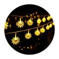 Leadrop String Light Creative Shape IP43 Waterproof Energy-saving Battery Operated Non-Glaring Soft Lighting Indoor Outdoor Moon Star LED String Light Ornament Party Supplies