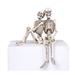 Pacific Giftware PT Skeletons Couple Shelf Sitter Decorative Decor Statue