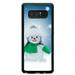 Snowman Cold Christmas Holiday Gift Hard Rubber Custom Case Cover For Samsung Galaxy S23 Ultra S22+ S21 Plus